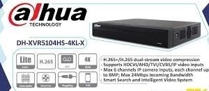 دستگاه ضبط کننده ۴کانال داهوا مدل DH-XVR5104HS-4KL-I3