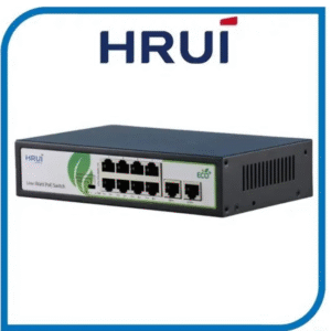 سوئیچ PoE اچ آر یو آی مدل HR902-AF-82N با ۱۰ پورت