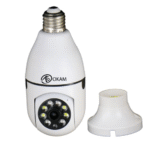 دوربین لامپی وایفای تک لنز OKAM فروشگاه پویا گستر آذراوغلو