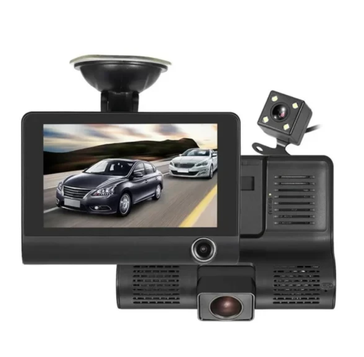 دوربین ثبت وقایع سه لنز رمخور خودرو مدل AK_J503 فروشگاه پویا گستر آذراوغلو