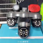 دوربین سیم کارتی سولار سه لنز چرخشی O-KAM فروشگاه پویا گستر آذراوغلو